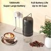 Moulin à café électrique portable 1800mAh 40 vitesses réglable externe maison rechargeable moulins machine à café domestique