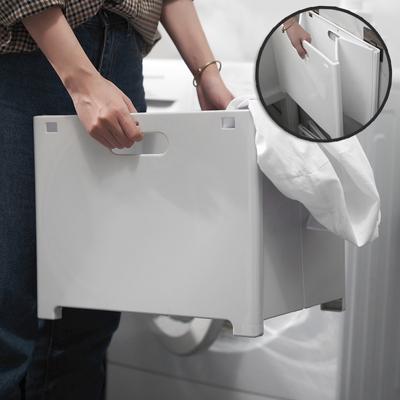 Kosz na brudne ubrania montowany na ścianie, przenośny plastikowy, składany kosz na pranie, kosz do przechowywania zabawek, przechowywanie w łazience