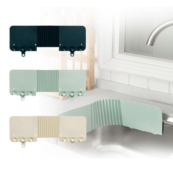 Sink Splash Guard Foldable Silicone Water Flap Splashproof Tool for Kitchen