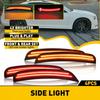 4PCS Front Rear Lamp For 2015- Chrysler 300 Smoked LED Side Marker Light EOA