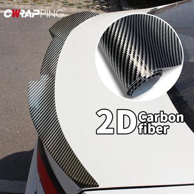 150x200cm Cars Roof Hood Door Protection Film 2D Carbon Fiber Wrap Bumper Rear Wing Car Sticker Vinyl for Motorcycle Accessories