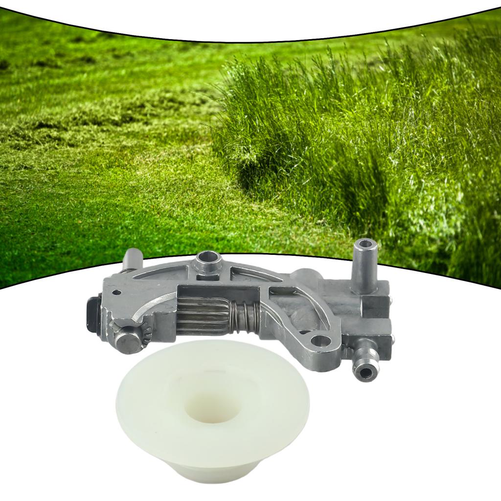 Oil Pump and Worm Gear Kit for Chainsaw Models 5200 4500 5800 by For Chinese Manufacturers For 52cc 45cc 58cc Engines