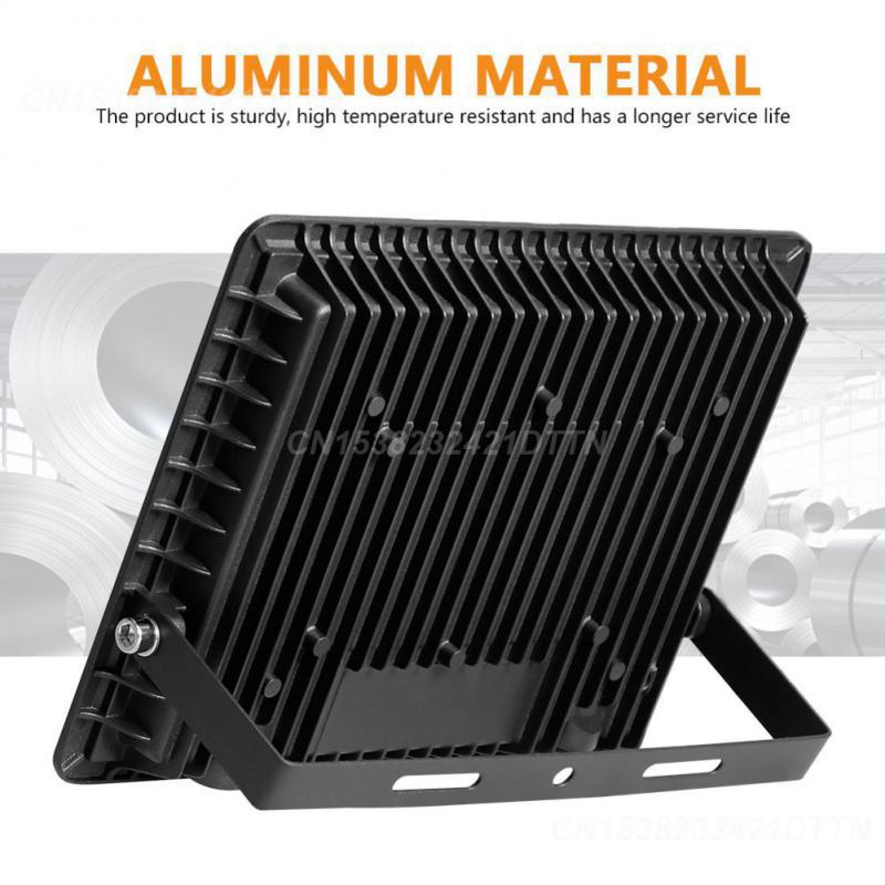 Floodlight 220v White Led Pir Motion Sensor 10w / 20w / 30w / 50w / 100w Durable For Outdoors Wall Hot Garden Spotlight 2024