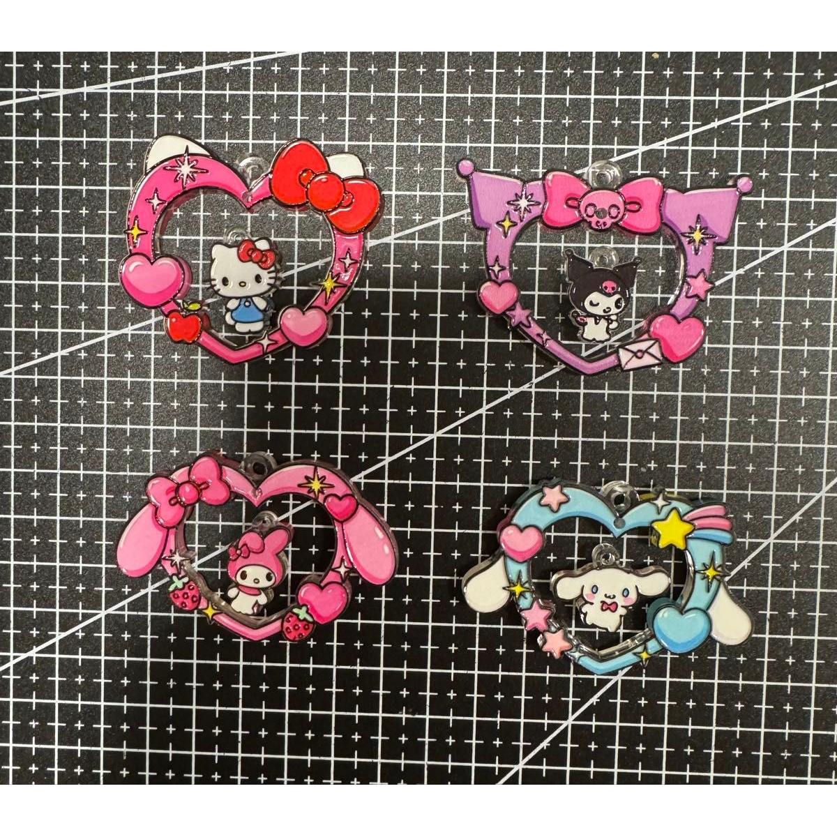 Used Acrylic key chain 180 yen