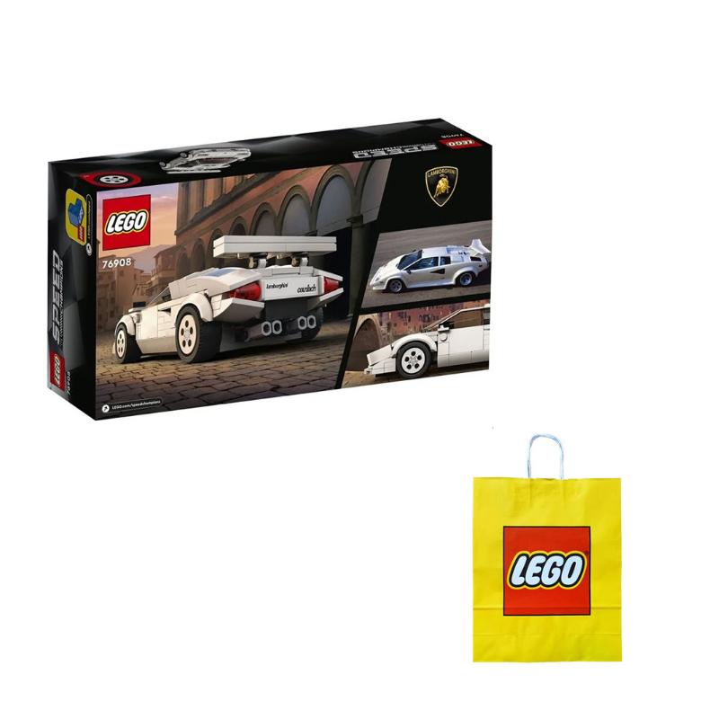 LEGO Speed Lamborghini Countach Building Blocks 262pcs 76908
