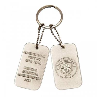 Manchester City FC Dog Keyring