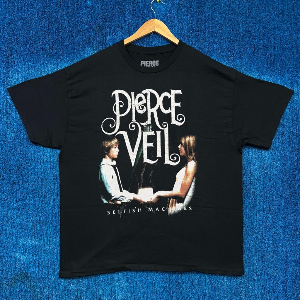 Pierce the Veil Selfish Machines Albumcover Kunst Band T-Shirt XL Unisex T-Shirt