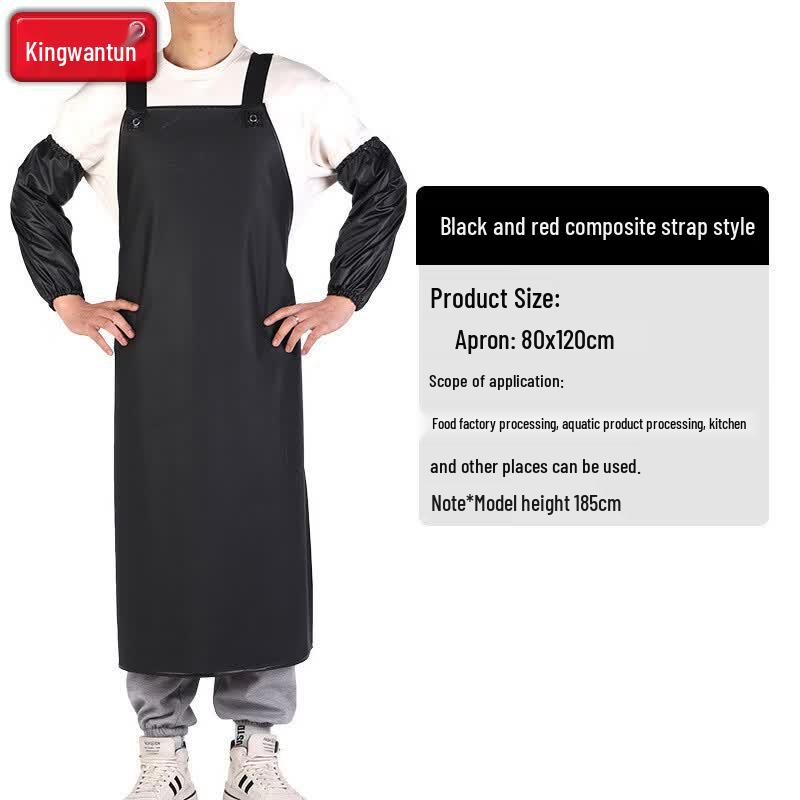 Jingwangrun Waterproof & Stain-Resistant Sleeveless Apron - 2 Pack