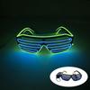 Festival Mixed Colors Glowing LED Glasses Fluorescence Party Supplies Light Up Glasses Men Women Christmas Eyewear Costume