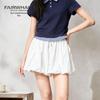 Mark Fairwhale Women's Solid Color Skirt Shorts