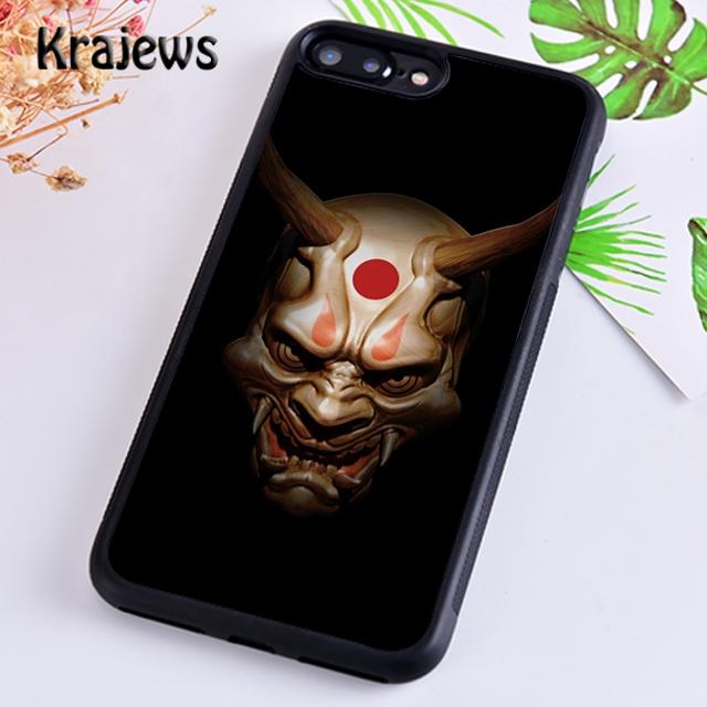 Krajews Japonská Oni Hannya Démoní Maska Kryt na Telefon Pro iPhone 14 6s 7 8 plus X XR XS 11 12 13 pro max Samsung S21 S22 ultra
