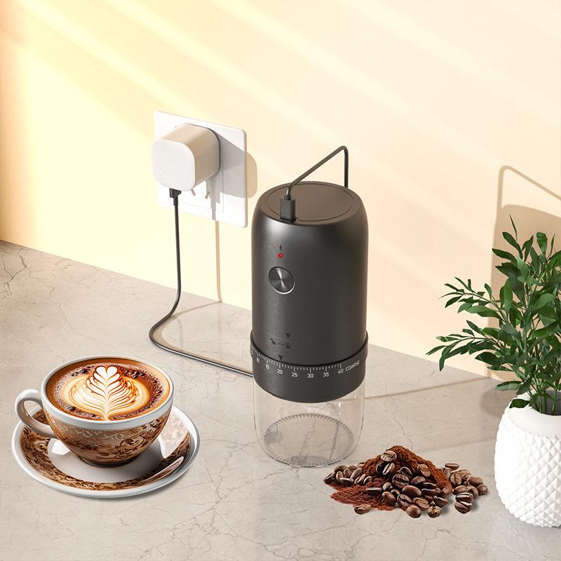 Portable USB-Charged Electric Coffee Grinder