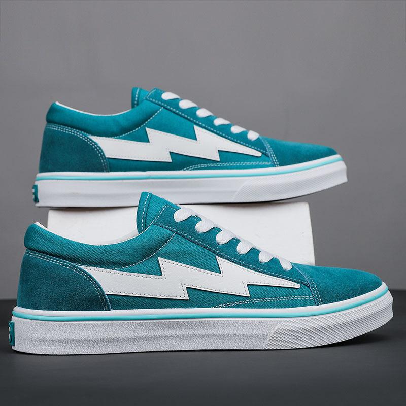 Autumn new canvas shoes student sports and leisure shoes low-top lightning board shoes