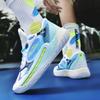 High-quality New Luminous Basketball Shoes, Men's and Women's Friction and Sound, Practical Combat, Non-slip and Wear-resistant Sports Running Shoes