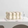 Ceramic Tissue Storage Case Napkin Holder Paper Table Towel Facial for Desktop