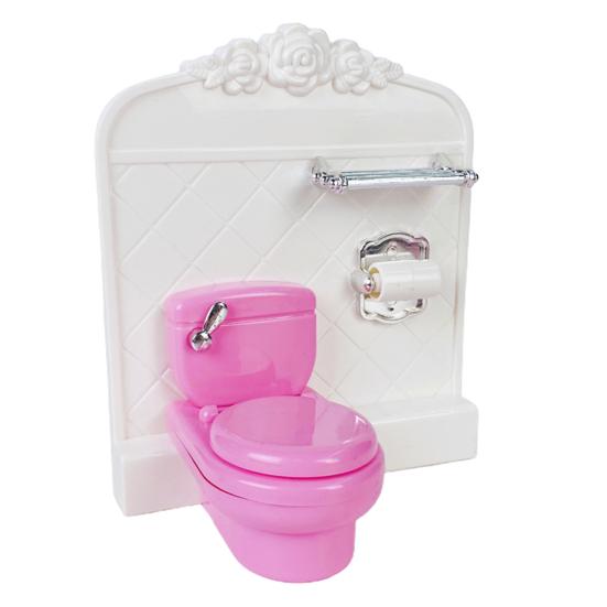 Anti-deformed Pretend Play Toy Ingenious Creative Vivid Dollhouse Sinks