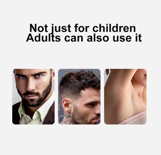 Infant Toddler Portable Rechargeable Quiet Haircut Hair Clipper Trimmer Kit