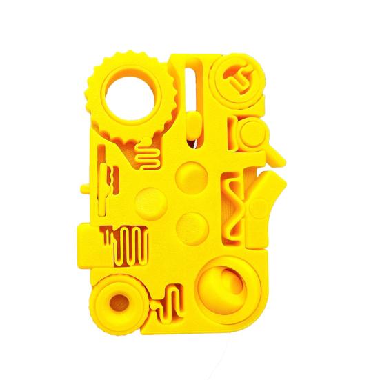 12-In-1 Stress Relief Toy Pocket Size Portable 3D Printed Rotatable Gear Fidget Spinner Decompression Activities Board Educational Toy