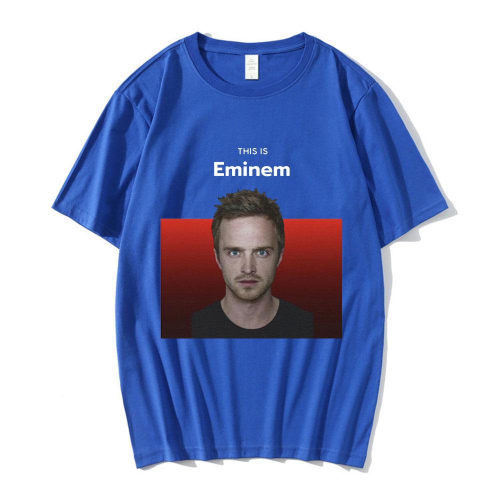 Breaking Bad Tshirt Funny This Is Eminem Jesse PinkUnisex Meme Graphic Tshirts Unisex Womens Fashion Vintage Casual Cotton T Shirts