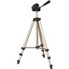 Trépied Photo/vidéo HAMA Star 75 - Colonne Centrale Réglable En Hauteur - Poids 620 G - Noir Et or
