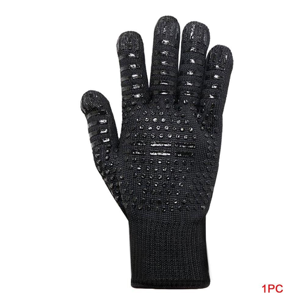 Fire-resistant High Temperature Resistance Fire Heat Glove Heat Insulation BBQ Gloves Oven Mitts