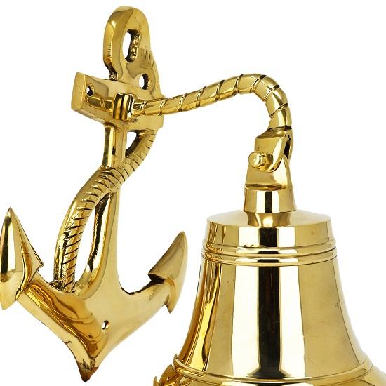 Handmade  Brass Ship Bell Solid  Polished Premium Nautical Boat's Bell Maritime Navy Ship's Decor  Gifts