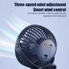 Usb Plug-in Portable Mini Clip-on Silent Fan 3-speed Desk Fan 360 Degree Rotatio Adjustable Student Office Fan For Bedroom