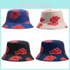Chapéu Naruto Akatsuki Pescador de Algodão Misturado da Moda Para Primavera e Verão Unissex