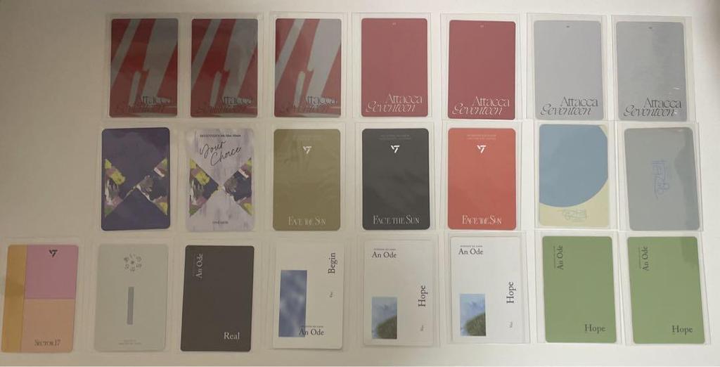 [USED] SEVENTEEN Hoshi trading card