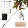 Fruit Picker Pole Fruit Picker Pole With Basket Ergonomic Gadget Professional Equipment Catcher For Picking Harvesting