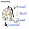 Sunny Pickleball Pattern Backpack Hot Sale Daypack Large Capacity Kids BookBag School Bag Shoulder Bags for Men Women