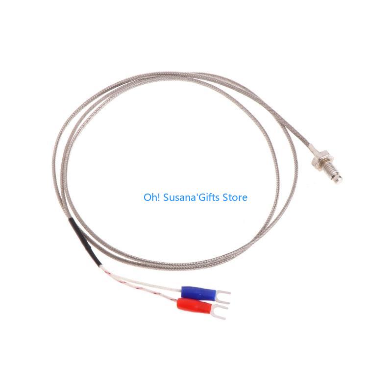 

090D 1m K Type Temperature for Ovens/Kilns/Furnaces Easy to Operate срібний