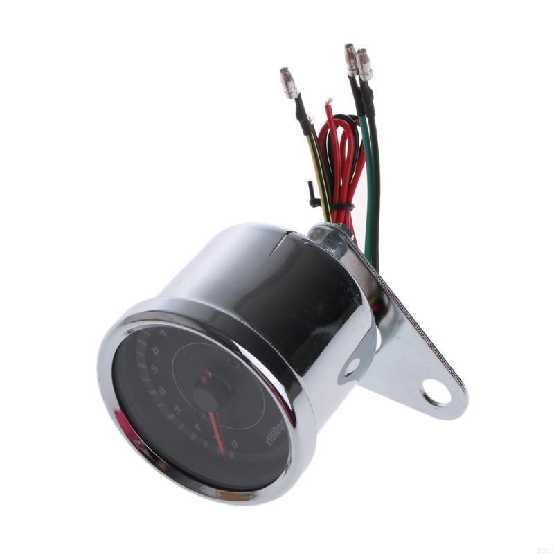 2025 New Motorcycle 13000 RPM Tachometer LED Car Auto Tachometer Gauge Gauge Vacuum Car Meter Pointer Universal