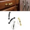 Bronze Arched Cabinet Door Handles Zinc Alloy Antique Wardrobe Door Handle Chinese Style Simplicity Furniture Handles