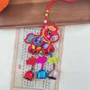 Door Hanging Wind Chimes Lucky Charm Lunar New Year Pendant Hanging Tassel Sachet  Year of Horse