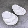 Piatto piano in ceramica con bordo dorato Kangfutao