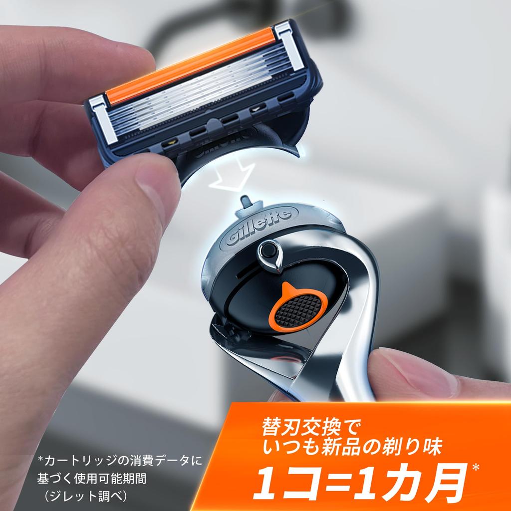 Gillette ProGlide Razor with 3 Replacement Blades and a Close Shave Men's