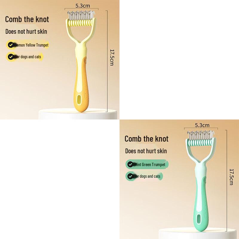 Pet Dematting & Deshedding Comb