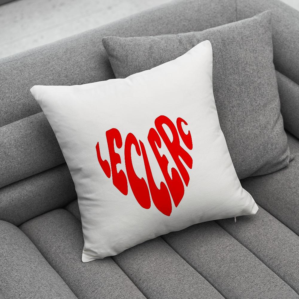 F1 16 CCharles LLeclerc Pillow Case Soft Cushion Cases for Farmhouse Sofa Decor Home Decorations and Protector