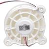Easy Installation Plastic Refrigerator Evaporator Fan Motor DC12V 2.5W 1870RPM Replacement Part for Freezer Cooling Unit