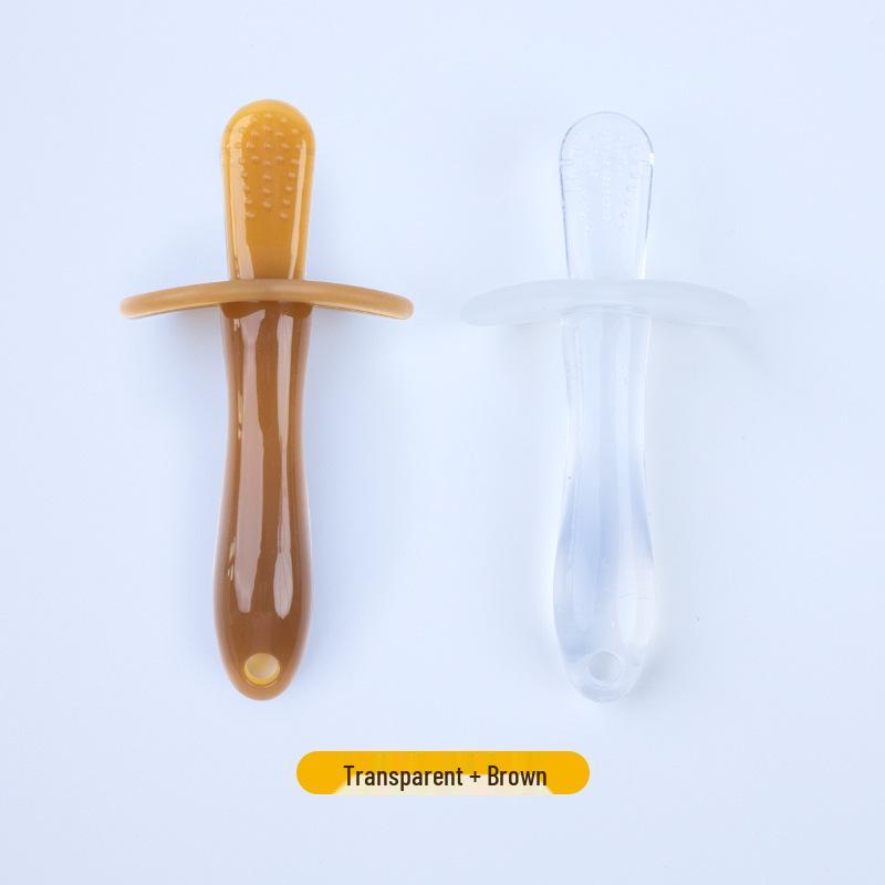 Silicone Baby Teething Stick with Anti-Eating Cover - Fun Mushroom Design, Chewable & Boilable Baby Toy
