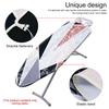 Ironing Board Covers 100% Cotton 55 x 20 Inch Scorch Resistant Ironing Board Pad with Elasticized Edges for Home Laundry Hotel