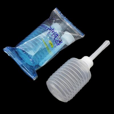 150Ml 8Holes Disposable Vaginal Anal Douche Retractable Wash Cleaning Anus Clean
