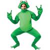Men's Frog Prince Halloween Costume - Animal Role-Playing Mascot Outfit