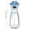 Kitchen Set Oil Dispenser Mist Household Olive Oil Glass Spray Oil Sprayer Kitchen Fat-reducing Air Pressure Oiler