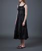 Sitipabjeu [Cp] Rustling Ribbon Layered Summer Sleeveless Dress [Black] Kcl.