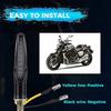 4 Pcs Motorcycle Flashing Approved E24 Universal Flashing Led Sequential 12V 9 Leds Lights Turn Signal Indicator Waterproof Ip67 Indicator Motorcycle