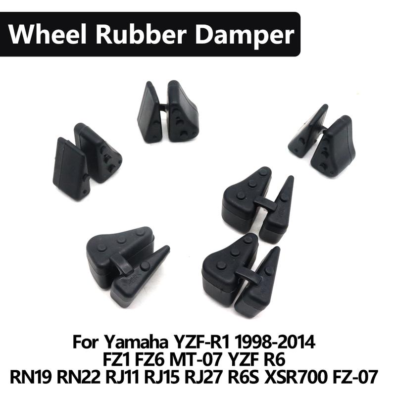 For Yamaha XSR700 YZF R6 R1 YZF-R1 RJ27 RN22 RN19 RJ15 RJ11 FZ1 FZ6 Hub Damper Rubber Buffer Motorcycle Rear Wheel Drum Rubber