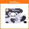 Baby Animal Tail Cloth Book With Crab Koala Panda Design For Infants And Toddlers