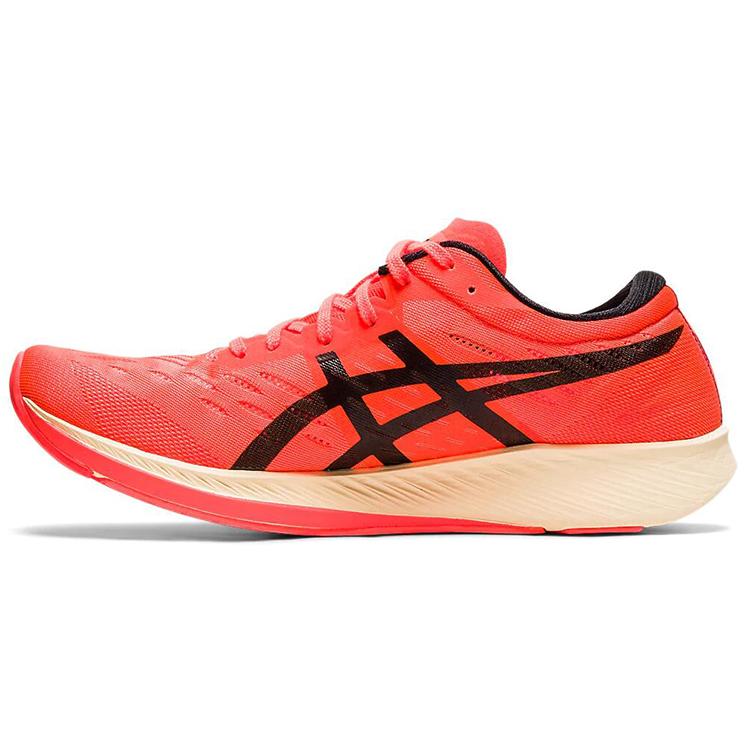 Asics Womens Metaracer 'Tokyo' (women's sizes) Sunrise Red / Black Training Shoes 1012A946 700